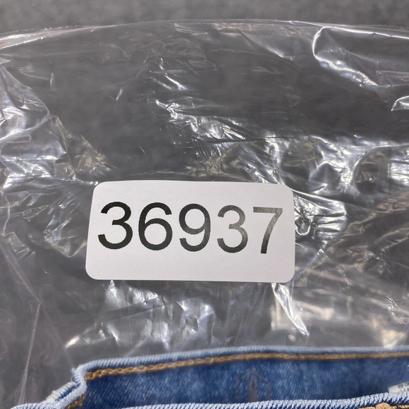 Levis Cut Off Shorts Women 31 Blue 511 Jorts Distressed Daisy Duke Booty Biker - Picture 11 of 11